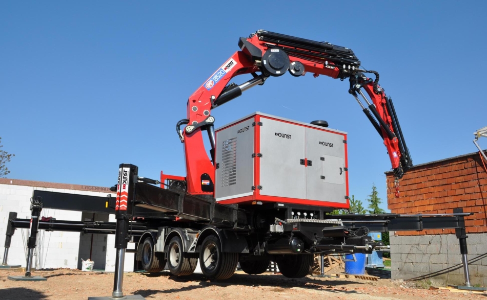 Baumeisterkran von Dunst Hydraulik