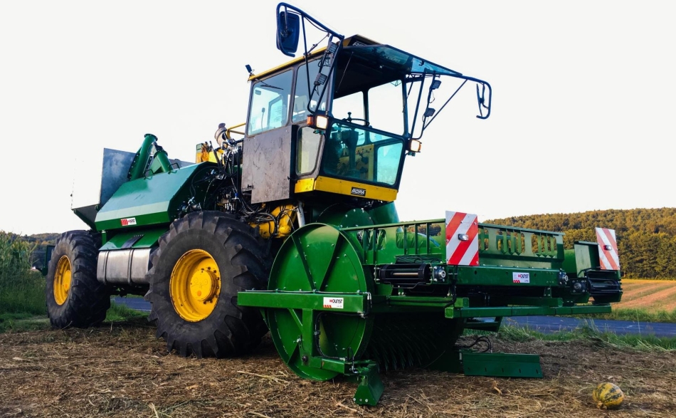Sonderaufbaut für einen Traktor