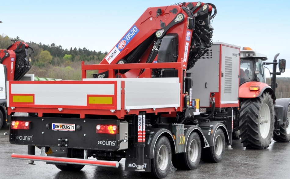 Baumeisterkran in 10 Minuten einsatzbereit