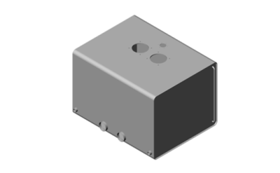 Öltank 320 lt. Stahl