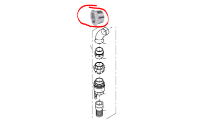 Sauganschluss HMF Tanks